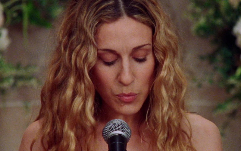 Shure Microphone Used by Sarah Jessica Parker as Carrie Bradshaw in Sex and the City S02E07 The Chicken Dance (1999)
