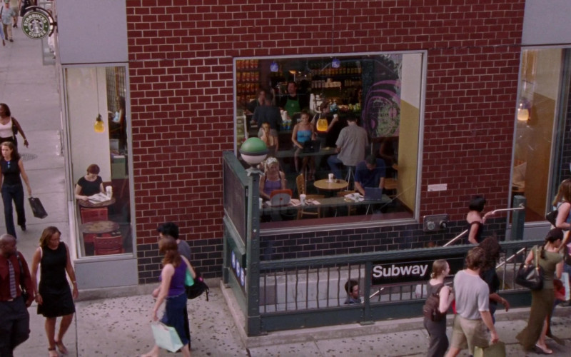 Starbucks Coffeehouse in Sex and the City S04E13 The Good Fight (2002)