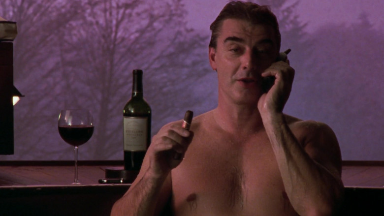 Sterling Wine Enjoyed by Chris Noth as Mr. Big in Sex and the City S06E03 The Perfect Present (2003)