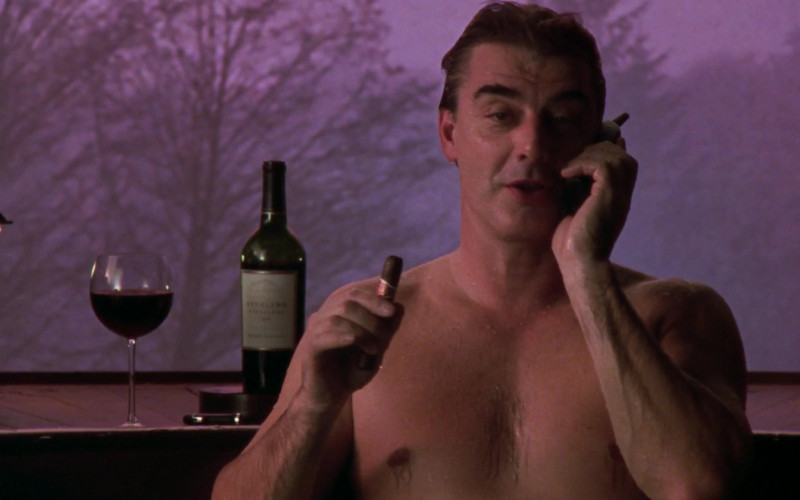 Sterling Wine Enjoyed by Chris Noth as Mr. Big in Sex and the City S06E03 The Perfect Present (2003)