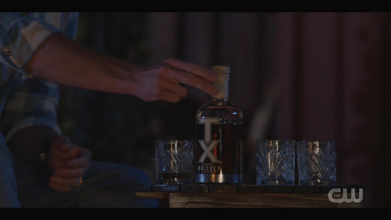 TX Blended Whiskey Bottle by Firestone & Robertson Distilling Co. in Walker S01E15 TV Show (1)