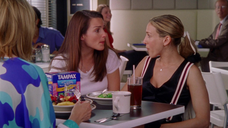 Tampax Tampons Feminine Care Product in Sex and the City S04E11 TV Show (1)