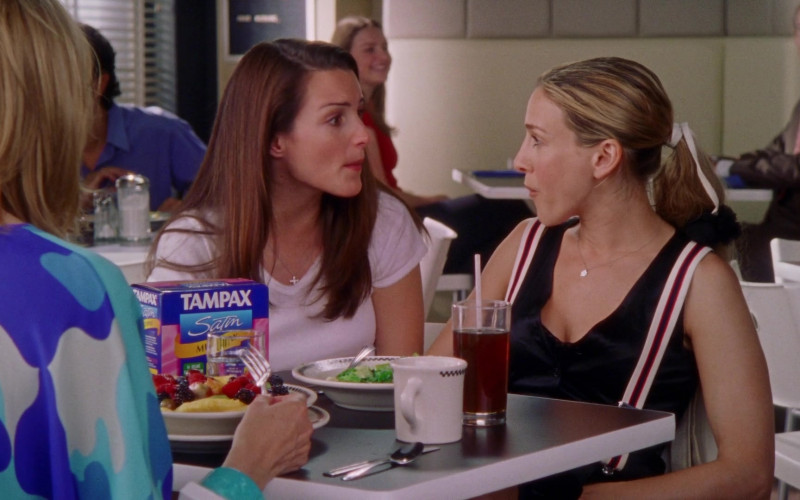 Tampax Tampons Feminine Care Product in Sex and the City S04E11 TV Show (1)