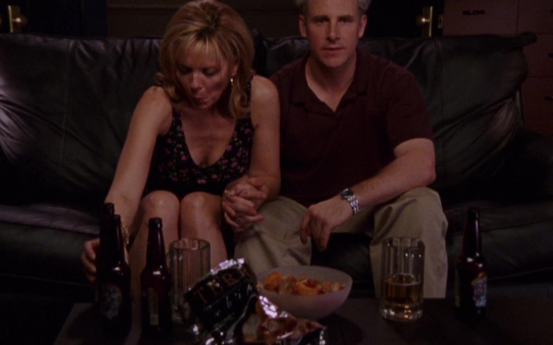 Terra Chips Enjoyed by Kim Cattrall as Samantha Jones in Sex and the City S02E13 "Games People Play" (1999)