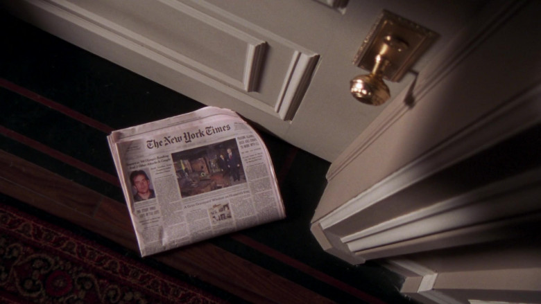 The New York Times Newspaper in Sex and the City S06E08 The Catch (2003)