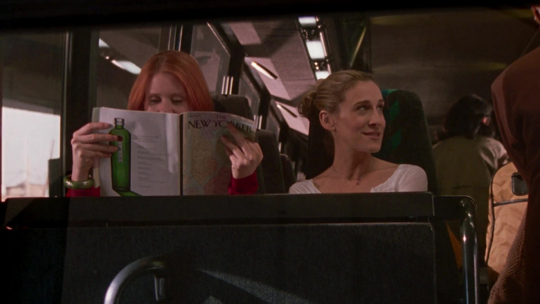 The New Yorker Magazine Held by Cynthia Nixon as Miranda Hobbes in Sex and the City S05E03 TV Show 2002 (3)
