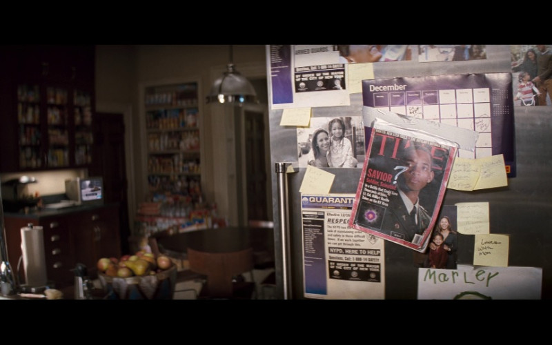 Time magazine cover in I Am Legend (2007)
