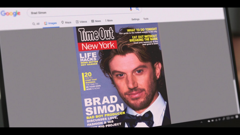TimeOut New York Magazine Cover in Sex Life S01E03 Empire State of Mind (2021)