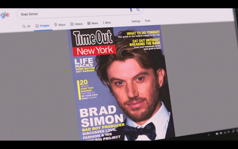 Time Out New York Magazine Cover in Sex / Life S01E03 "Empire State of Mind" (2021)
