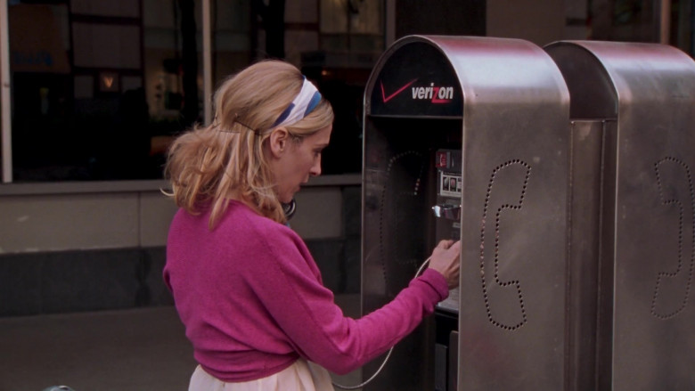 Verizon Payphone Used by Sarah Jessica Parker as Carrie Bradshaw in Sex and the City S06E01 TV Sihow 2003 (1)