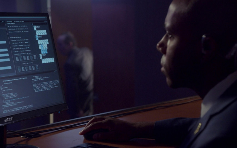 Acer PC Monitor in Leverage Redemption S01E08 The Mastermind Job (2021)