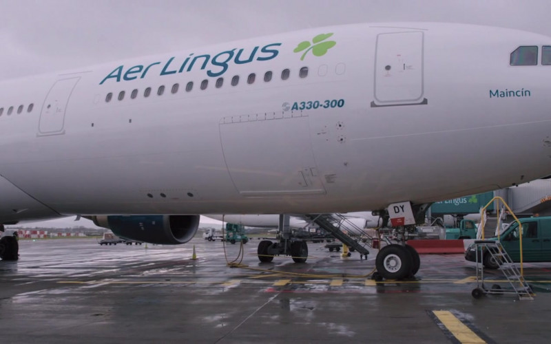 Aer Lingus Airline in Finding You (2021)