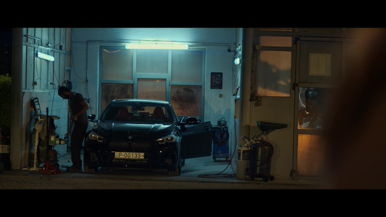 BMW M2 2 Series Gran Coupe Car in Black Widow 2021 Movie (1)