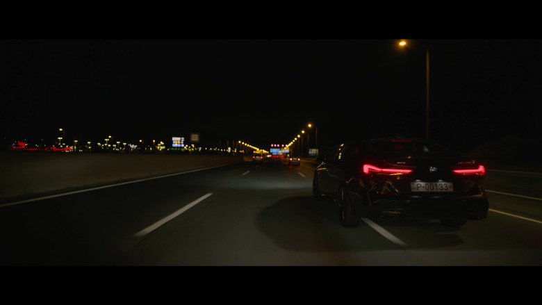 BMW M2 2 Series Gran Coupe Car in Black Widow 2021 Movie (2)