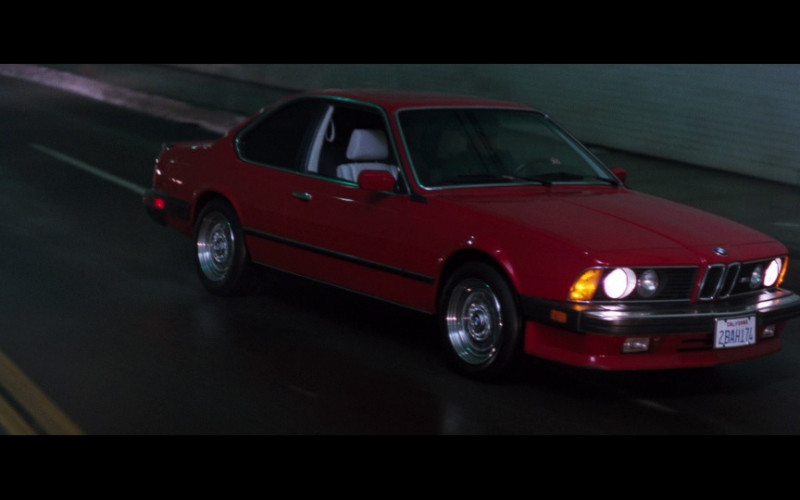 BMW M6 [E24] Red Car in Lethal Weapon 2 (1989)