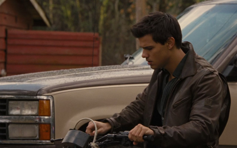 Belstaff Leather Jacket of Taylor Lautner as Jacob Black in The Twilight Saga Breaking Dawn – Part 1 (2011)