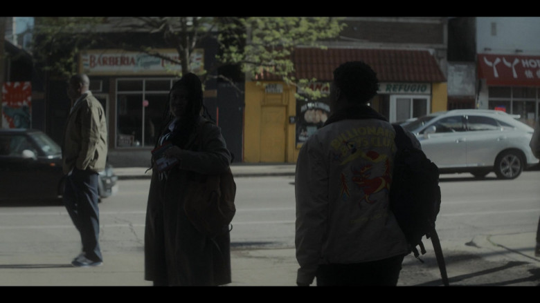 Billionaire Boys Club Men's Jacket of Alex R. Hibbert as Kevin Williams in The Chi S04E07 TV Show (3)