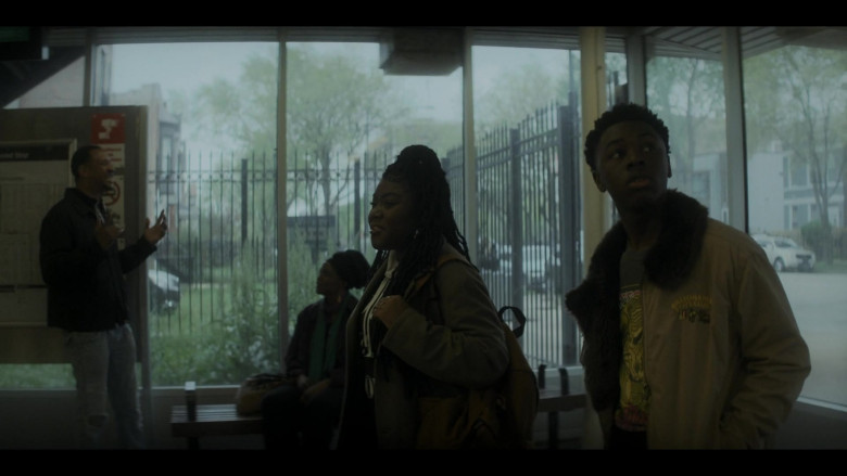 Billionaire Boys Club Men's Jacket of Alex R. Hibbert as Kevin Williams in The Chi S04E07 TV Show (5)