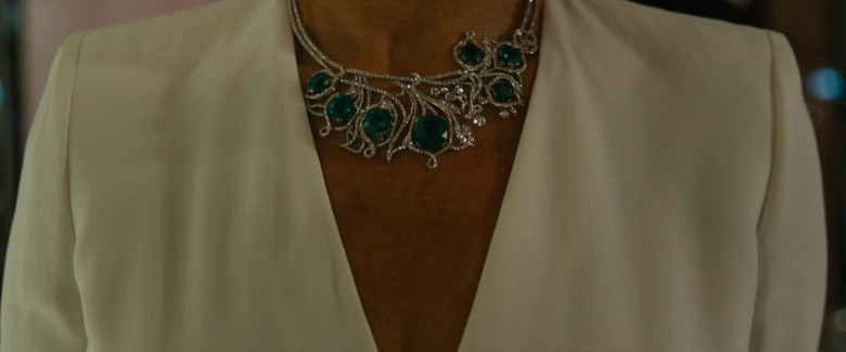 Boodles Greenfire Emerald Necklace Worn by Helen Mirren as Queenie in F9 The Fast Saga (1)