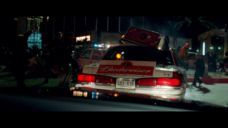 Budweiser Beer Taxi Ad in Rush Hour 2 (2001)