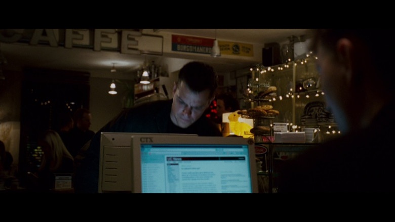 CTX Computer Monitor in The Bourne Ultimatum (2007)