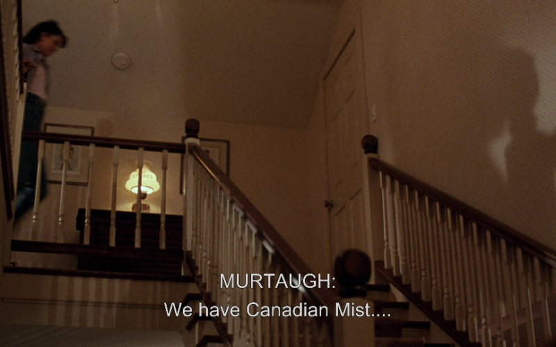 Canadian Mist Whisky in Lethal Weapon (1987)