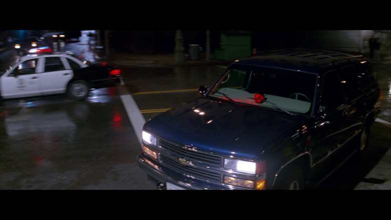 Chevrolet Tahoe Blue Car in Rush Hour (1998)