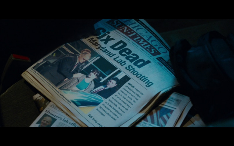 Chicago Sun-Times Newspaper in The Bourne Legacy (2012)
