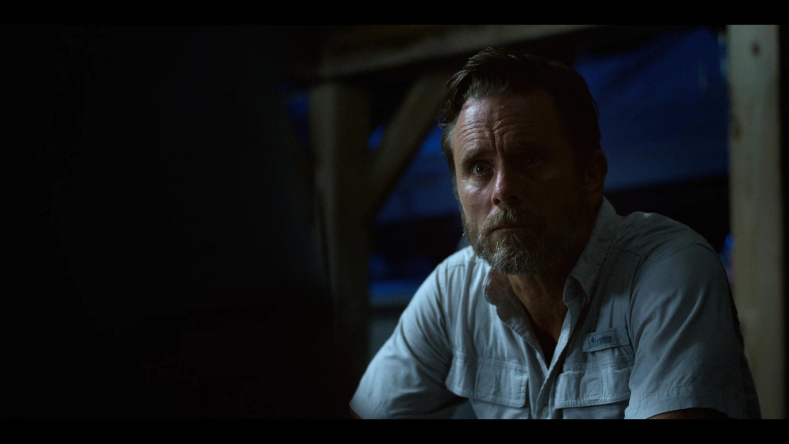 Columbia Shirt Of Charles Esten As Ward Cameron In Outer Banks S02E02