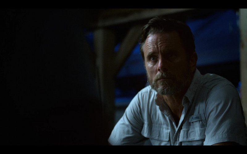 Columbia Shirt of Charles Esten as Ward Cameron in Outer Banks S02E02 The Heist (1)