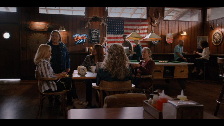 Coors Light Beer and Jack Daniel's Whiskey Signs in Virgin River S03E04 Take My Breath Away (2)