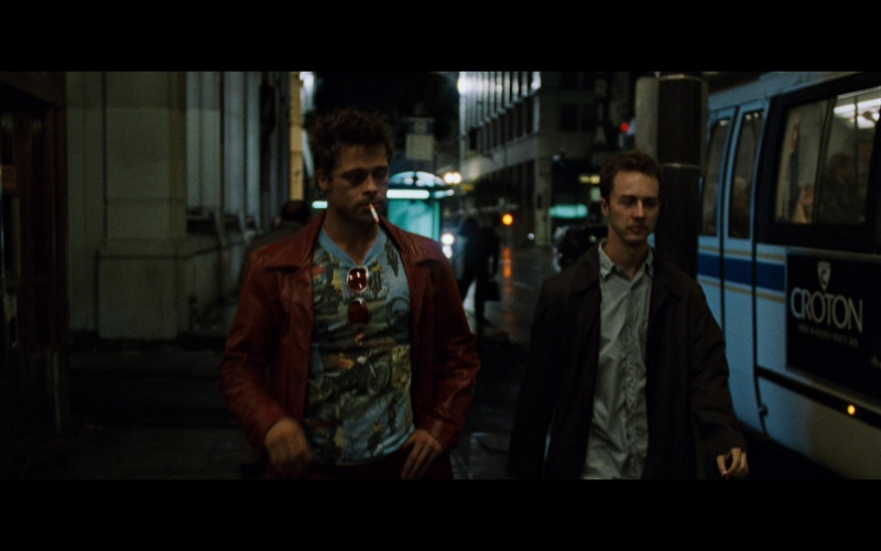 Croton Watches Ad in Fight Club (1999)