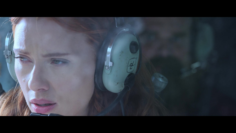 David Clark Aviation Headset of Scarlett Johansson as Natasha Romanoff – Black Widow (3)