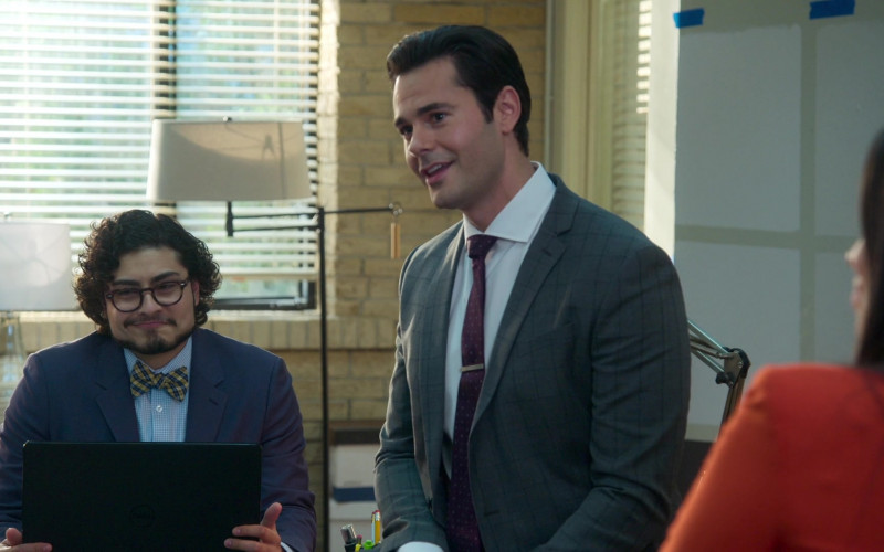 Dell Laptop of Emmett Preciado as Rowan in Good Trouble S03E13 Making a Metamour (2021)