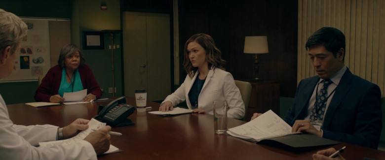 Don Francisco’s Coffee Enjoyed by Julia Stiles as Dr. Jordan Taylor in The God Committee (2)
