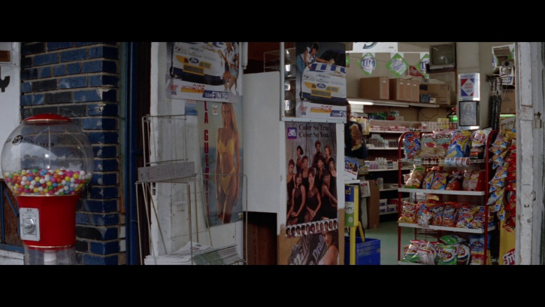 Ford posters, Ruffles, Tostitos, Lays, Cheetos in Rush Hour (1998)