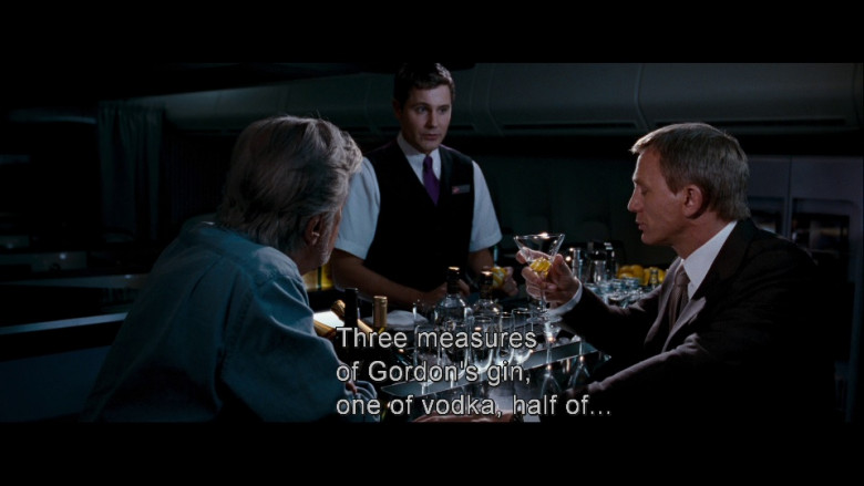 Gordon’s Gin in Quantum of Solace (2008)