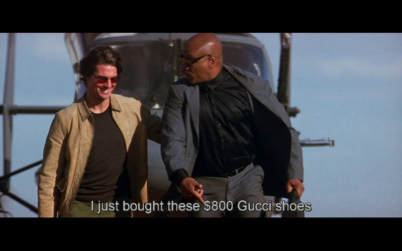 Gucci Men's Shoes of Thandiwe Newton (credited as Thandie Newton) as Nyah Nordoff-Hall in Mission: Impossible II (2000)