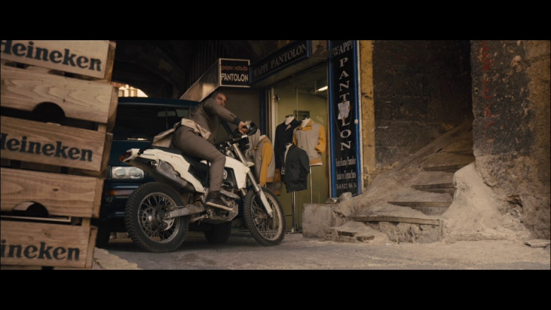 Heineken Beer Wood Boxes in Skyfall (2012)