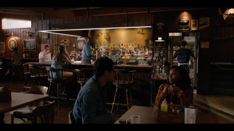 Jim Beam Black Extra Aged Bourbon Sign in Virgin River S03E03 Spare Parts and Broken Hearts (2021)
