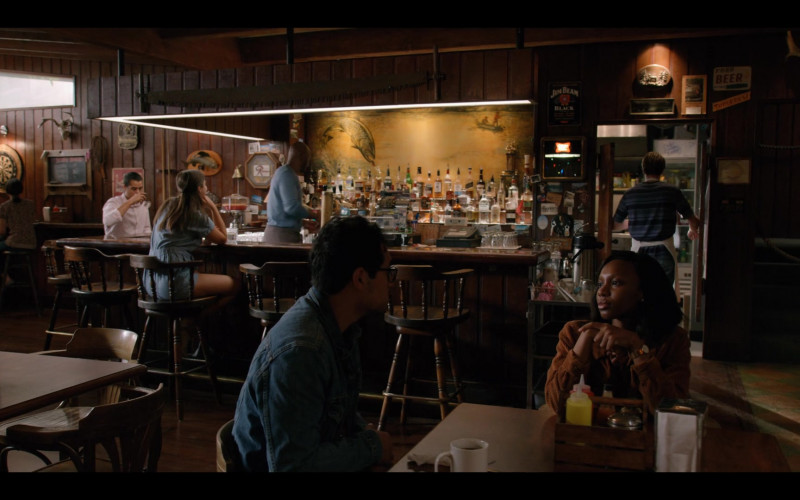 Jim Beam Black Extra Aged Bourbon Sign in Virgin River S03E03 Spare Parts and Broken Hearts (2021)