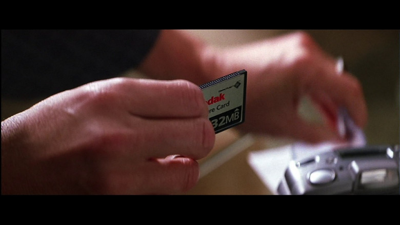 Kodak memory card in Mission Impossible II (2000)