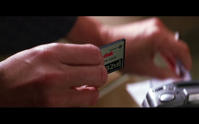 Kodak memory card in Mission: Impossible II (2000)