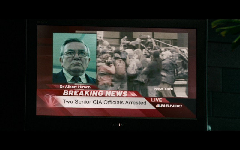 MSNBC TV Channel in The Bourne Ultimatum (2007)
