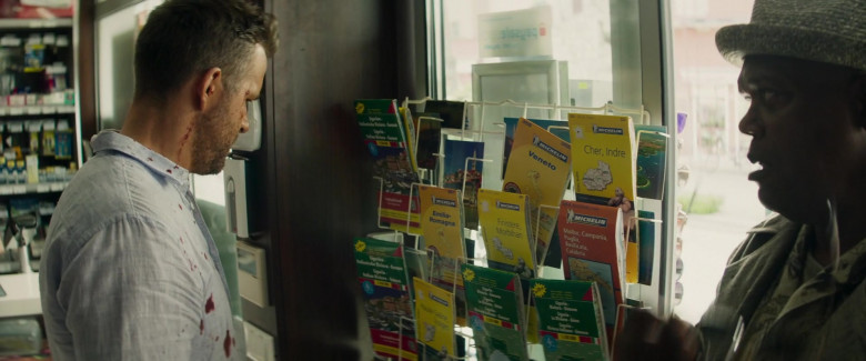 Michelin Road Maps and Travel Guides in The Hitman’s Wife’s Bodyguard (1)