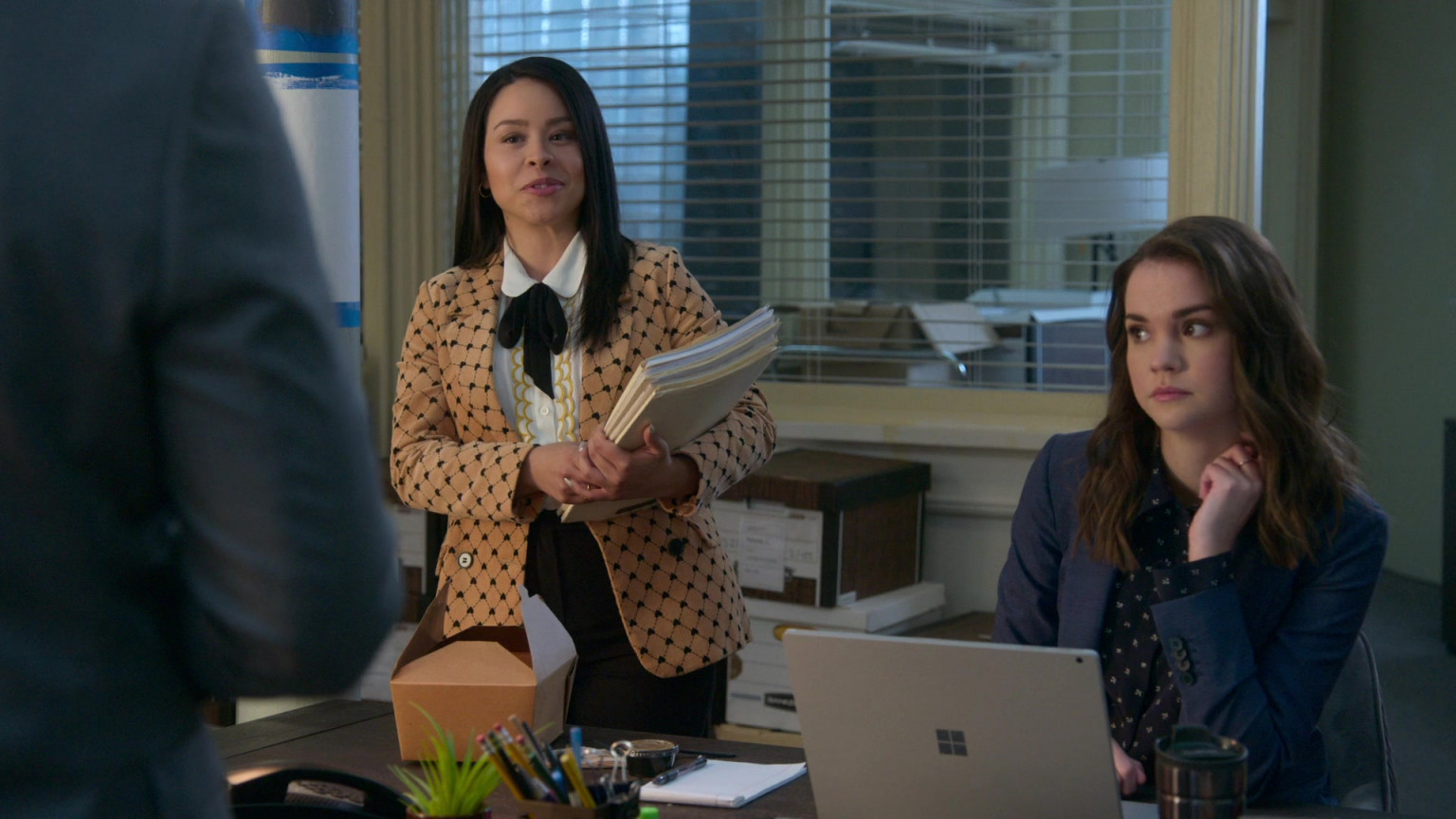 Microsoft Surface Notebook Used By Maia Mitchell As Callie Adams Foster ...