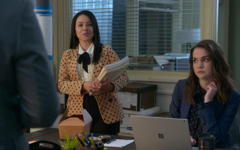 Microsoft Surface Notebook Used by Maia Mitchell as Callie Adams Foster in Good Trouble S03E13 Making a Metamour (2021)