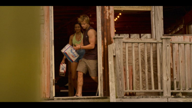 Natural Light and Pabst Blue Ribbon Beer Packs in Outer Banks S02E04 Homecoming (2021)