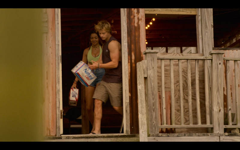 Natural Light and Pabst Blue Ribbon Beer Packs in Outer Banks S02E04 Homecoming (2021)