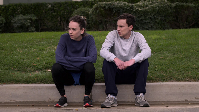 New Balance Shoes of Keir Gilchrist as Sam Gardner in Atypical S04E06 Are You in Fair Health (2021)